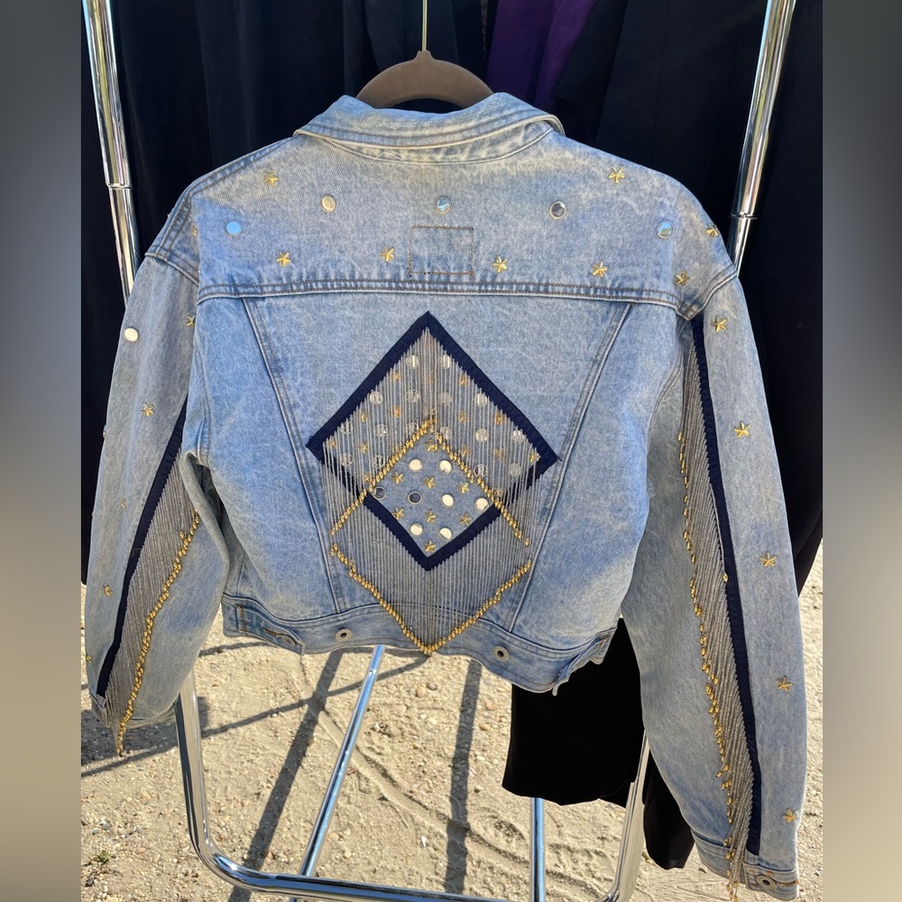 Embellished Jean jacket